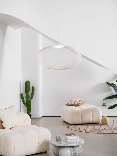 Orelenira Pendant Lamp Metallic Mesh Black
