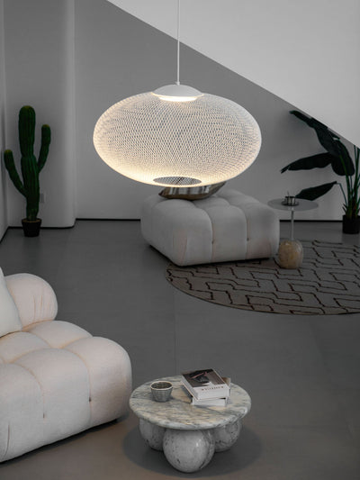 Orelenira Pendant Lamp Metallic Mesh Black