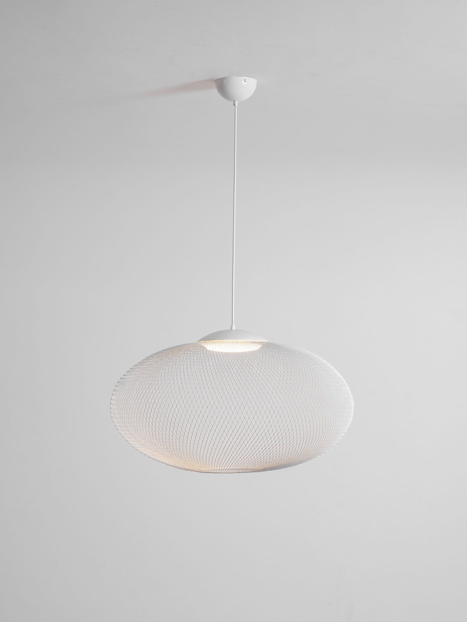 Orelenira Pendant Lamp Metallic Mesh Black