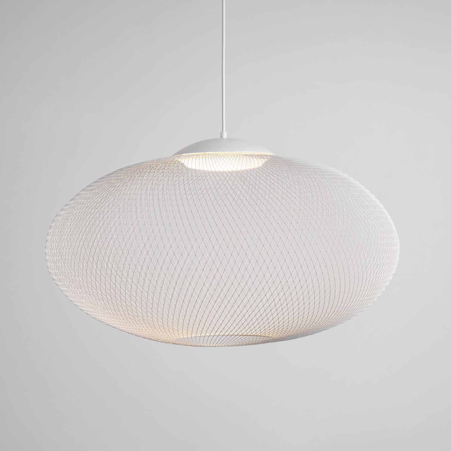 Orelenira Pendant Lamp Metallic Mesh Black