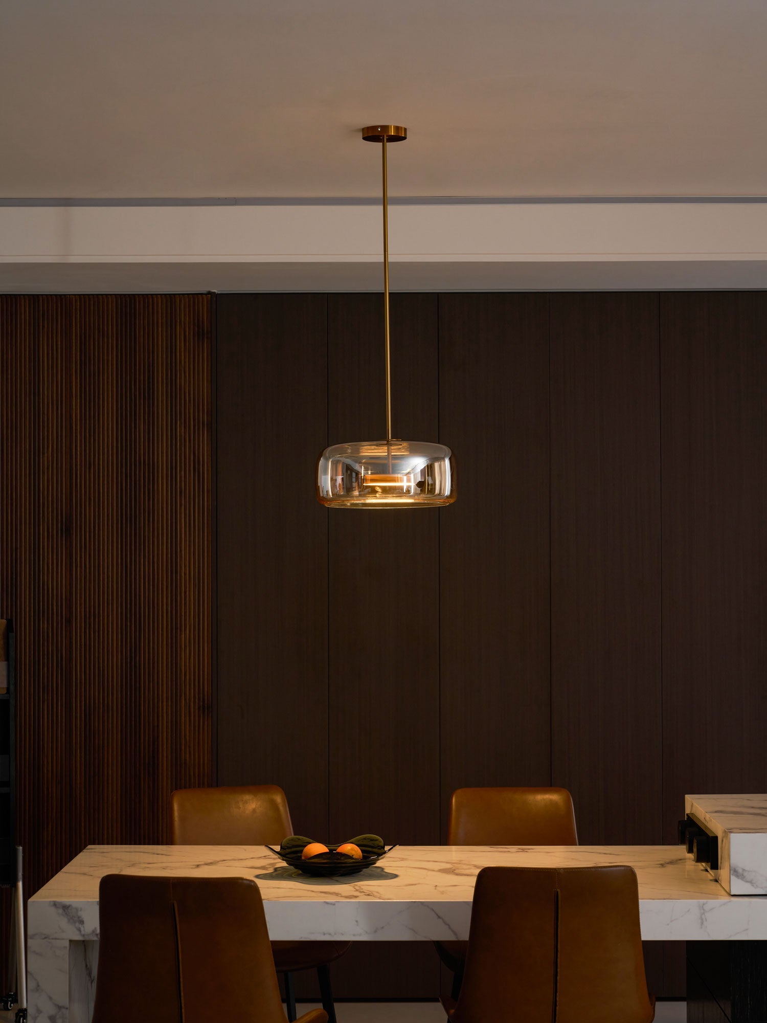 Willowstone Sphere Glass Pendant Light