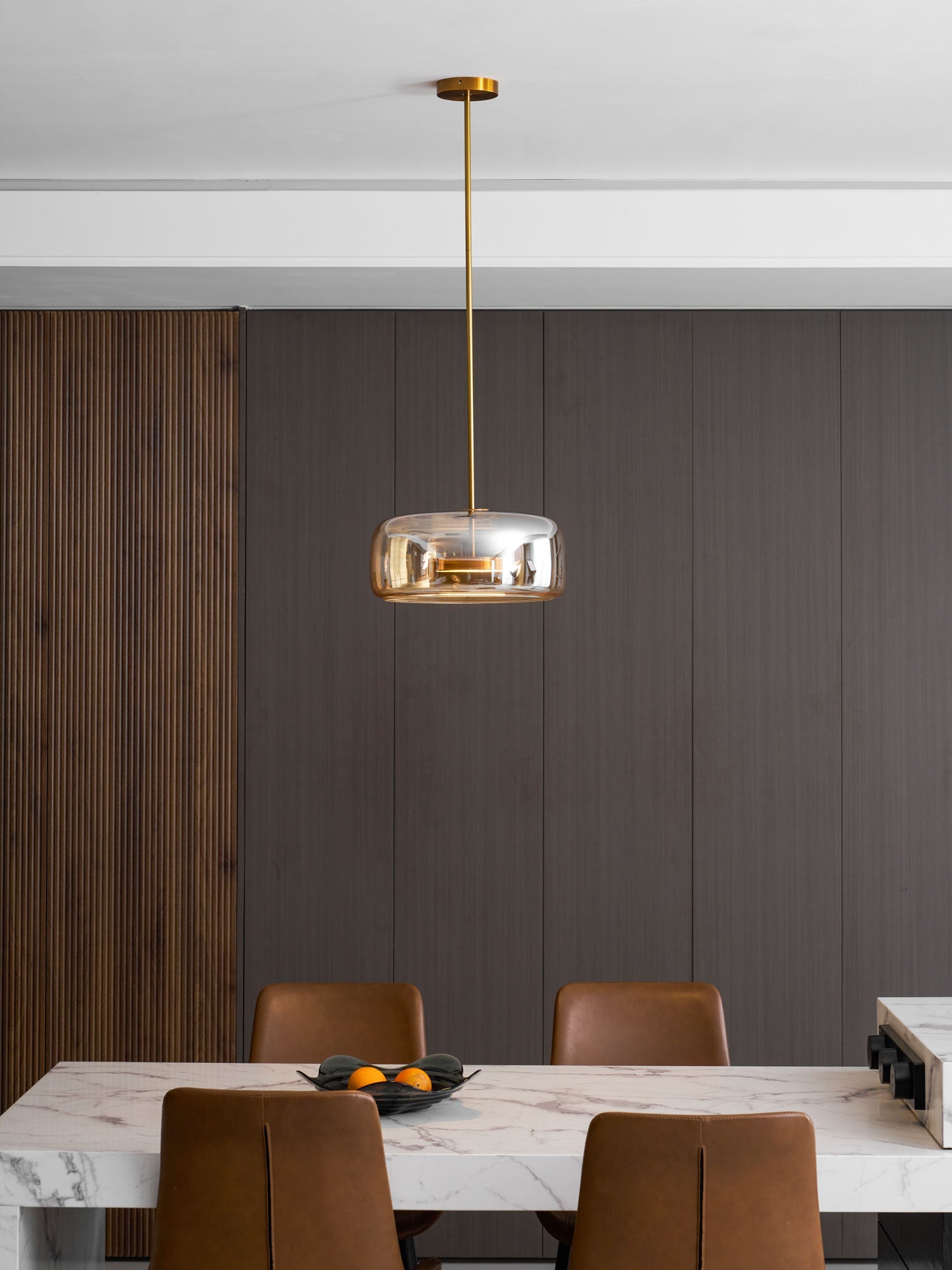 Willowstone Sphere Glass Pendant Light