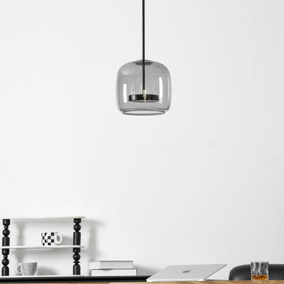 Willowstone Sphere Glass Pendant Light