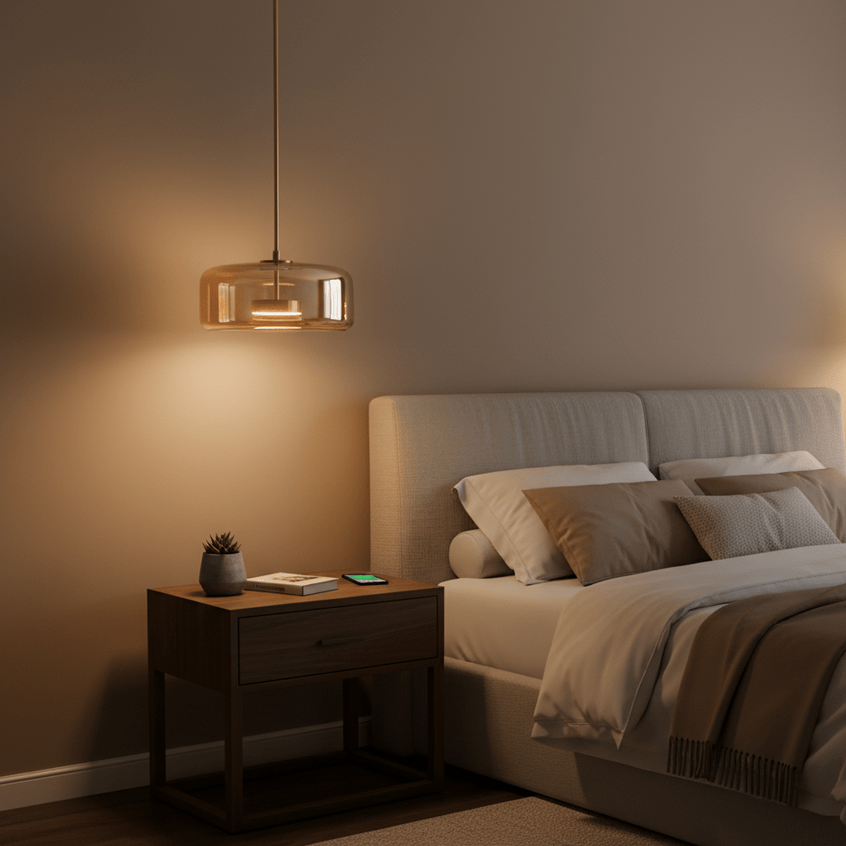 Willowstone Sphere Glass Pendant Light
