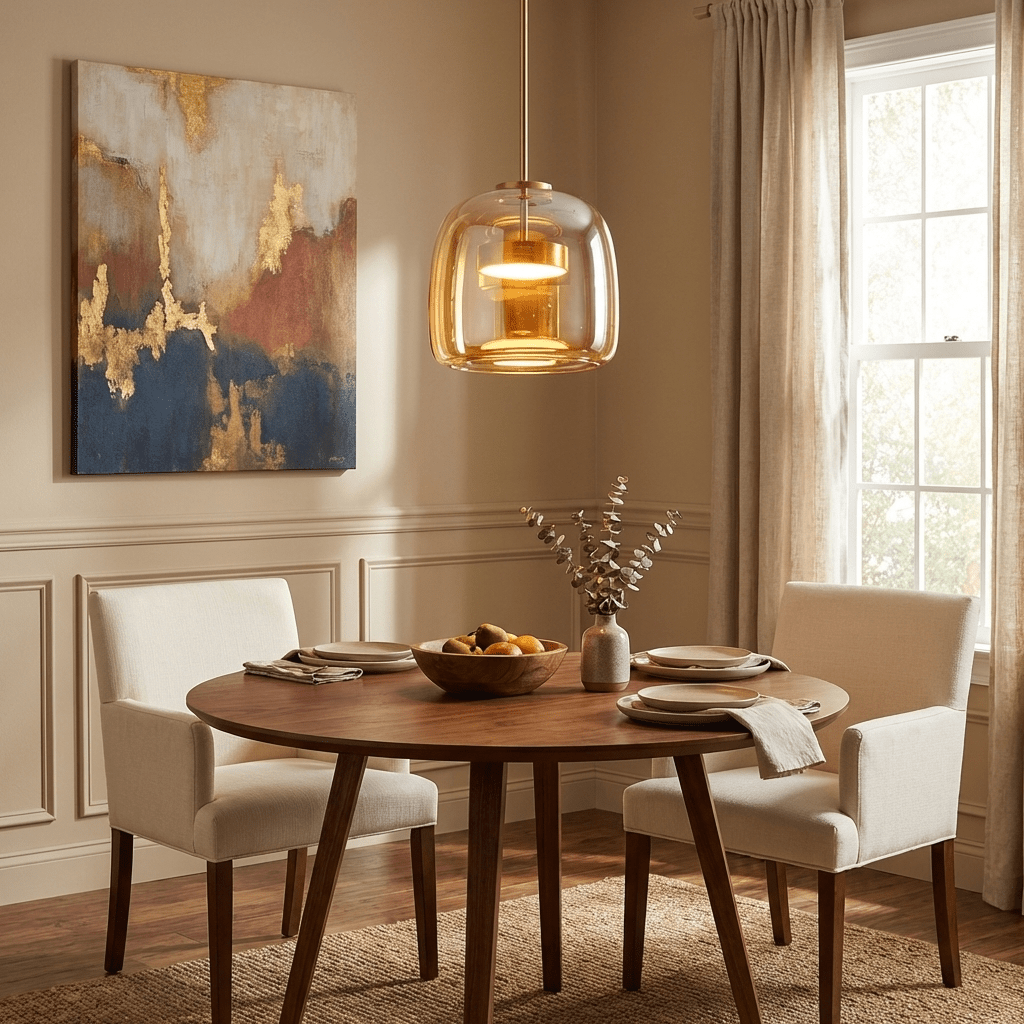 Willowstone Sphere Glass Pendant Light