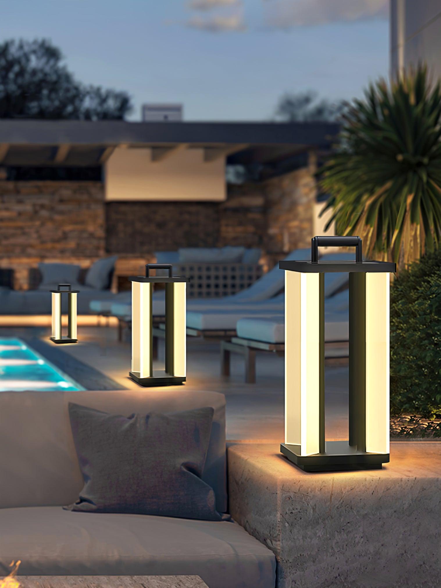 Yael Vintage Industrial Unique Outdoor Light