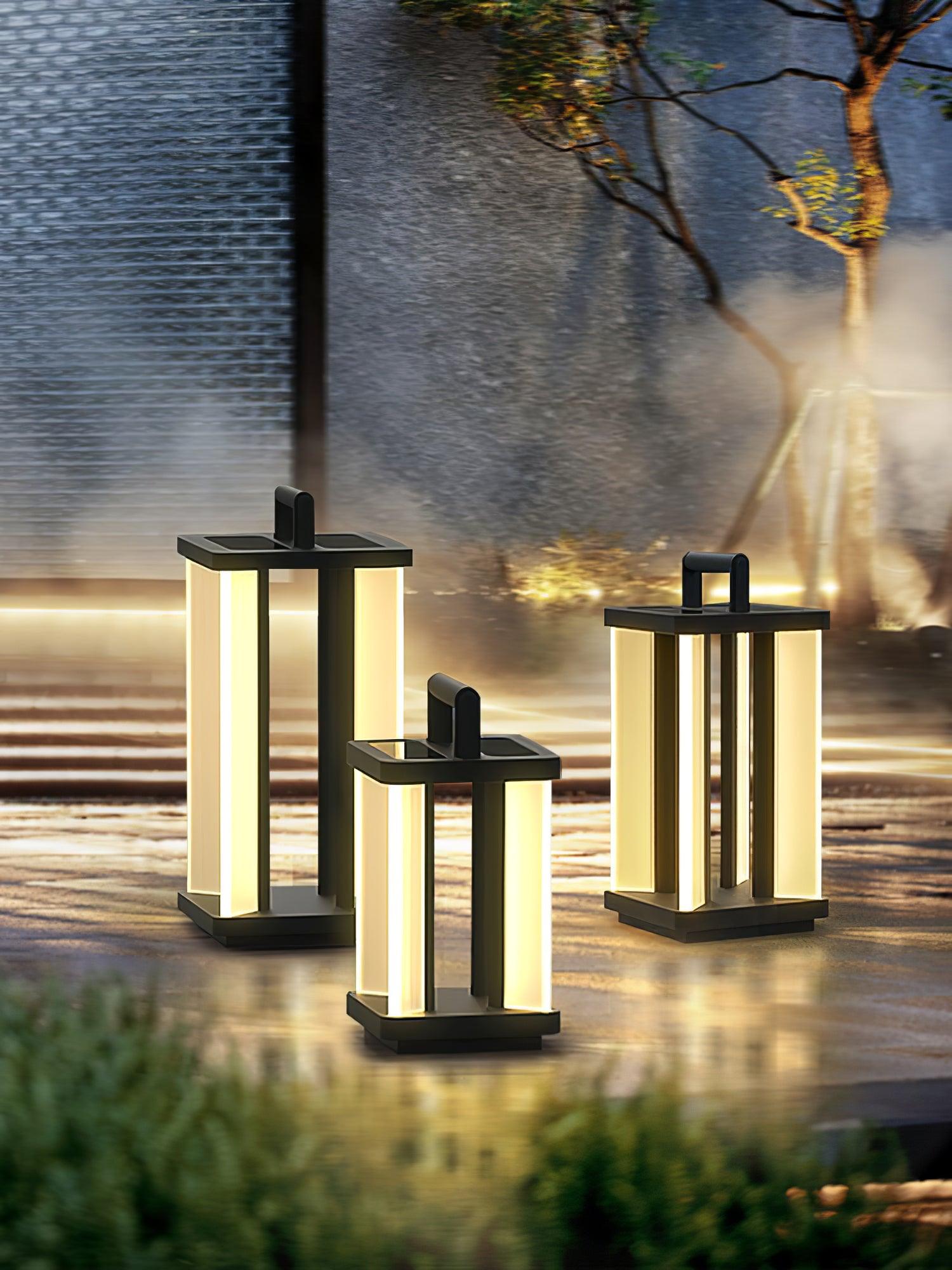 Yael Vintage Industrial Unique Outdoor Light