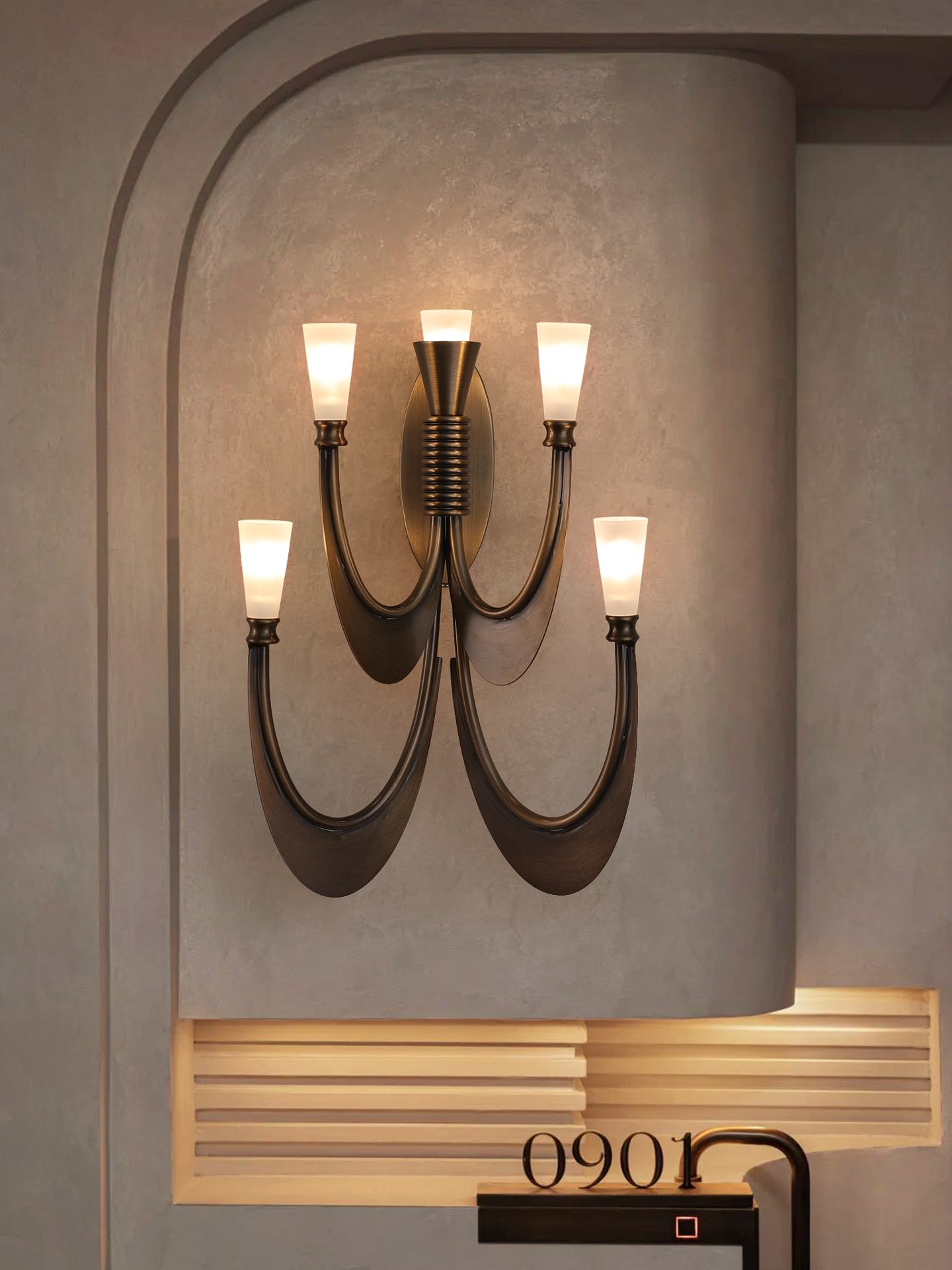 Metropolis Candelabra Sconce