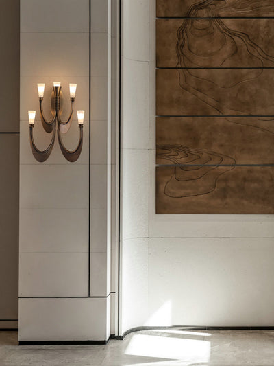 Metropolis Candelabra Sconce