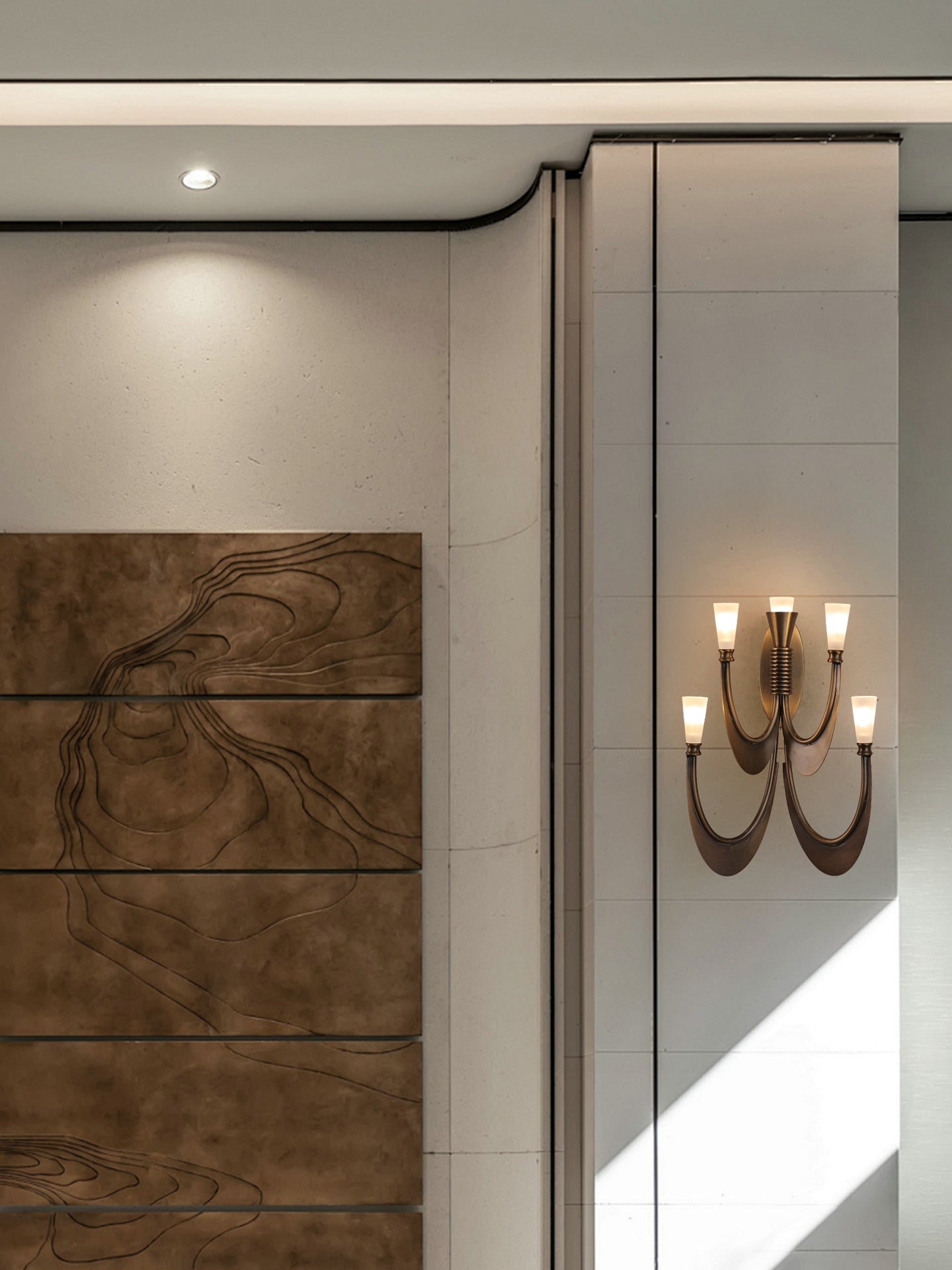 Metropolis Candelabra Sconce