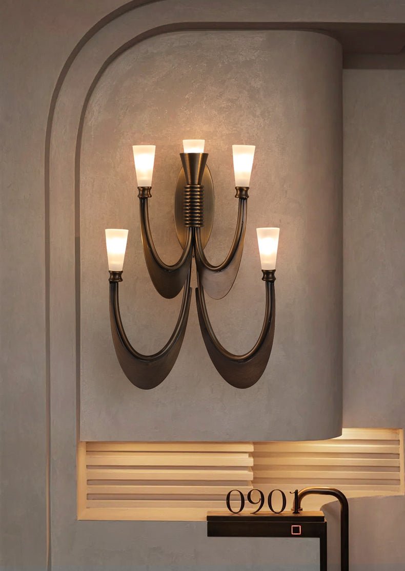 Metropolis Candelabra Sconce