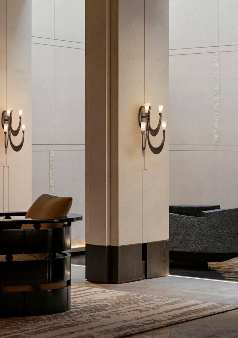 Metropolis Candelabra Sconce