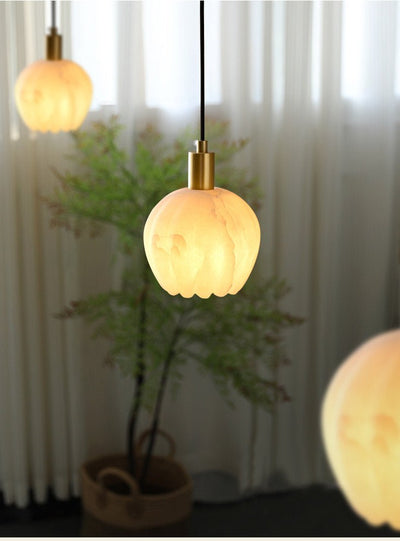 Albuenne Mian Alabaster Pendant Lamp