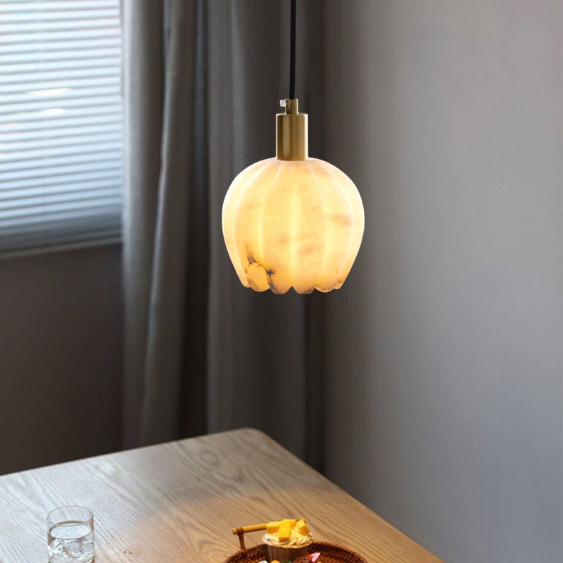 Albuenne Mian Alabaster Pendant Lamp