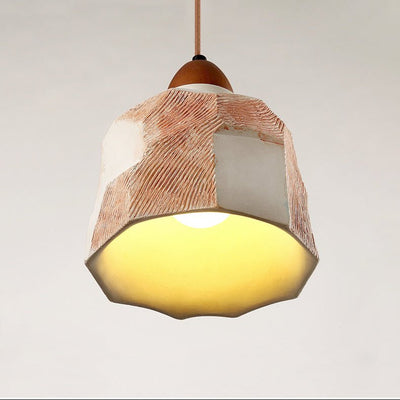 Caldreux Microcement Textured Pendant Light