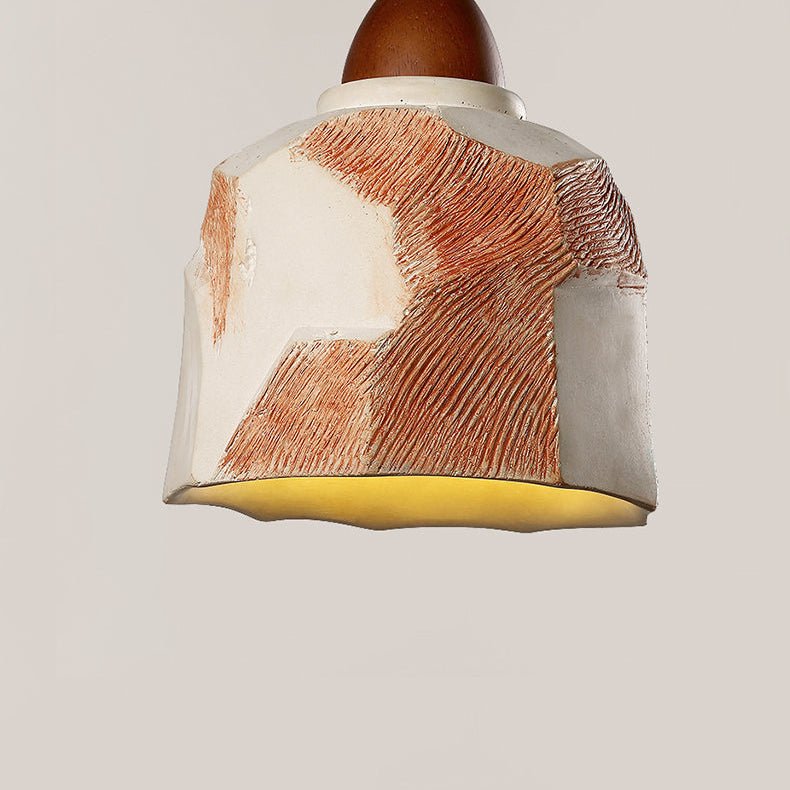 Caldreux Microcement Textured Pendant Light