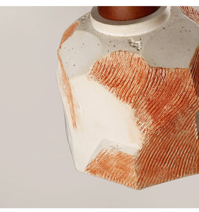 Caldreux Microcement Textured Pendant Light