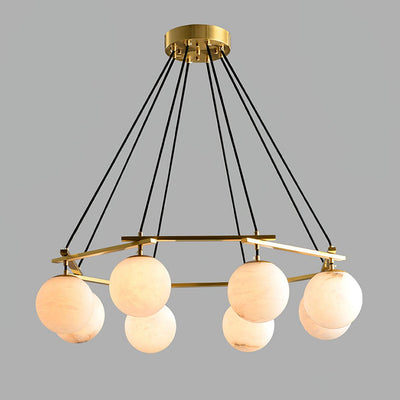 Eirarira Alabaster Chandelier Light