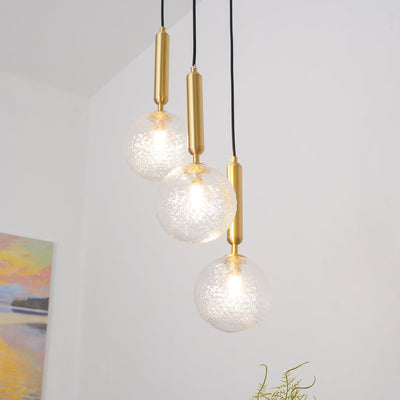 Aurelion Brass Industrial Pendant Light