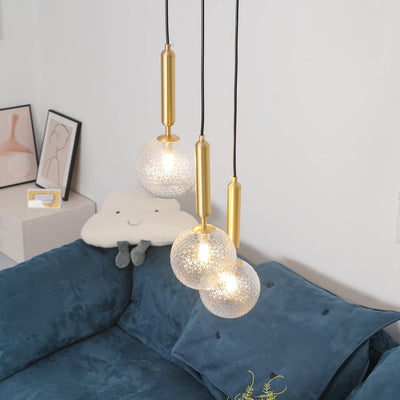 Aurelion Brass Industrial Pendant Light