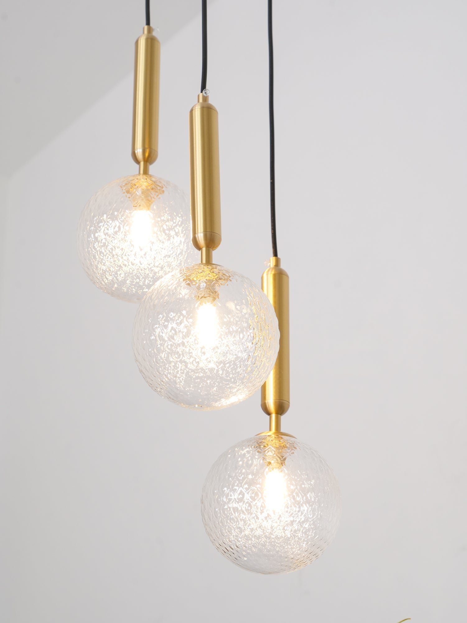 Aurelion Brass Industrial Pendant Light
