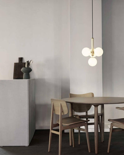 Lioraraya Glass Classic Industrial Pendant Light