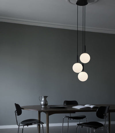 Lioraraya Glass Classic Industrial Pendant Light