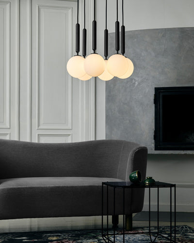 Lioraraya Glass Classic Industrial Pendant Light