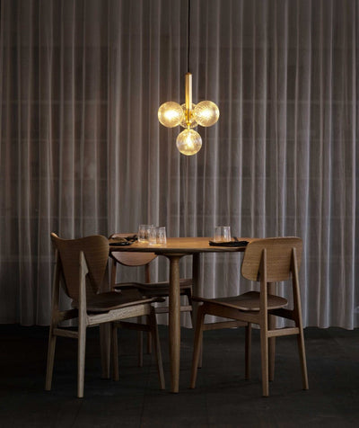 Aurelion Brass Industrial Pendant Light