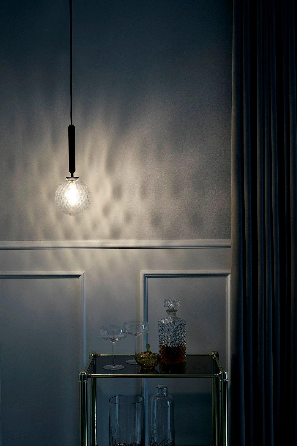 Lioraraya Glass Classic Industrial Pendant Light