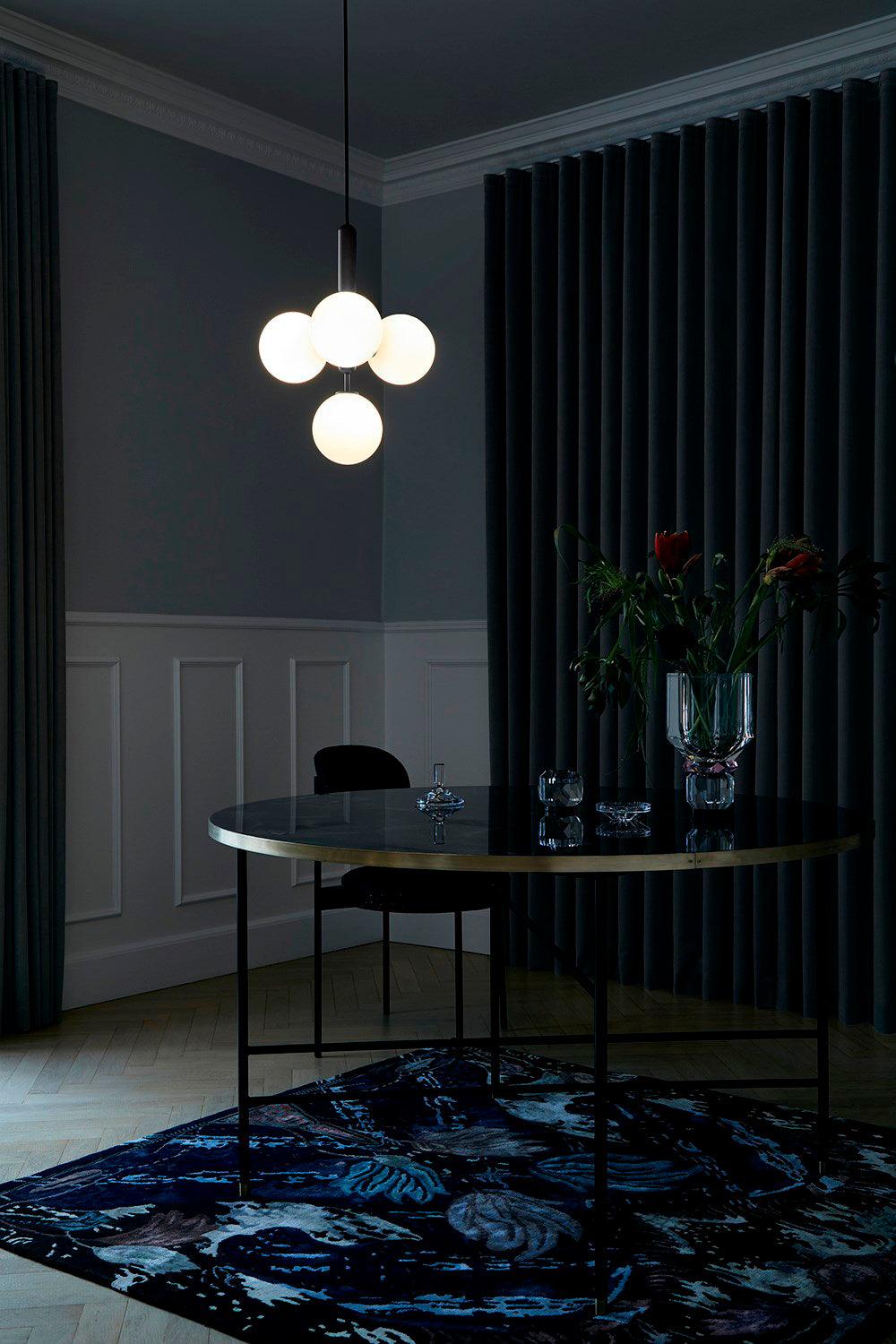 Lioraraya Glass Classic Industrial Pendant Light