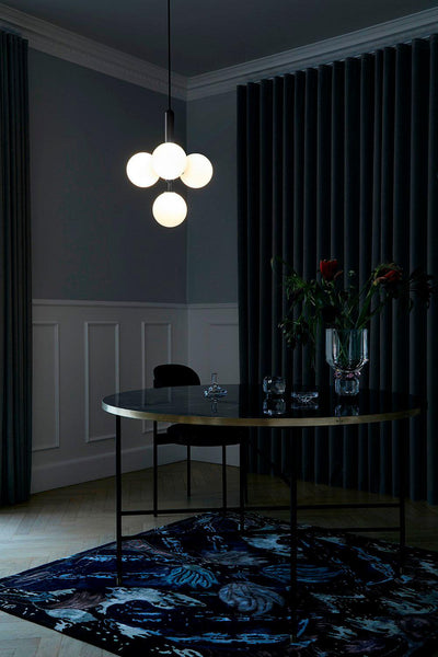 Lioraraya Glass Classic Industrial Pendant Light