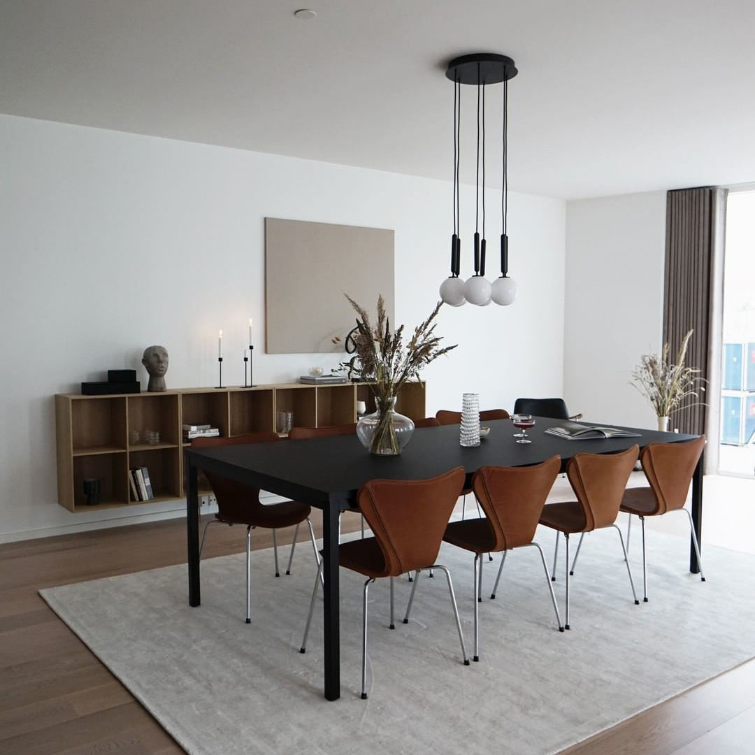 Lioraraya Glass Classic Industrial Pendant Light