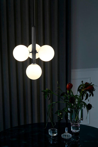 Lioraraya Glass Classic Industrial Pendant Light