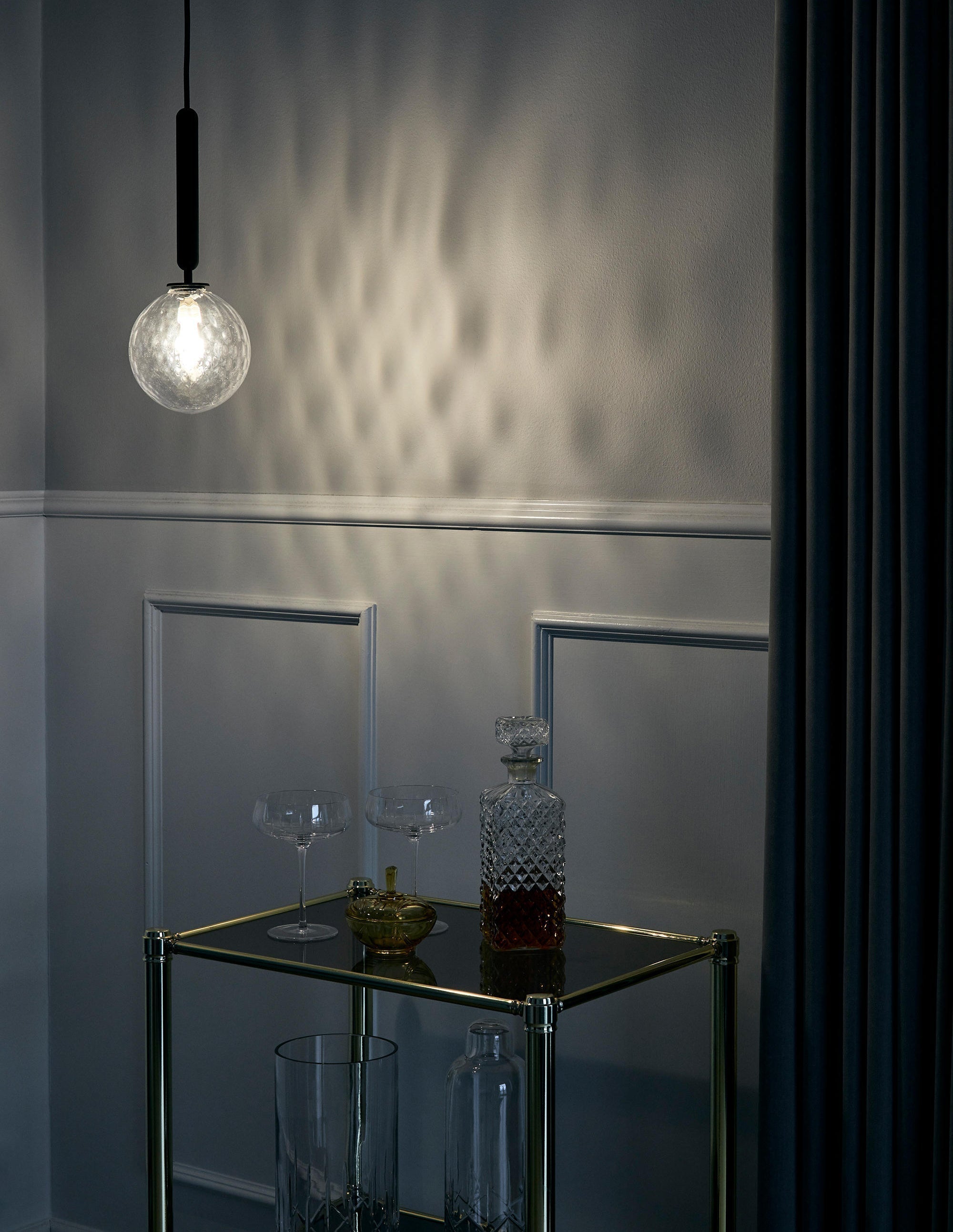 Aurelion Brass Industrial Pendant Light