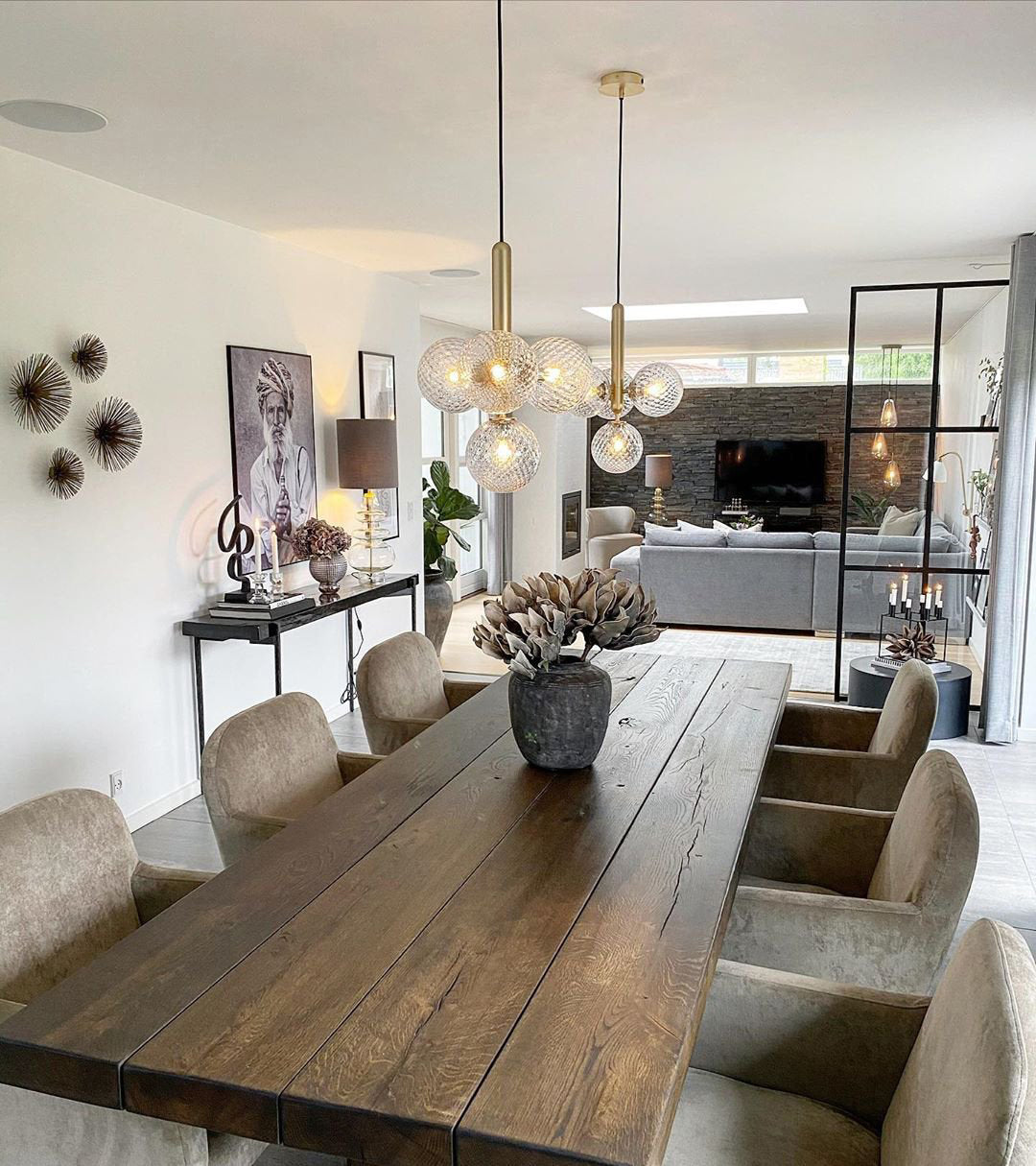 Aurelion Brass Industrial Pendant Light