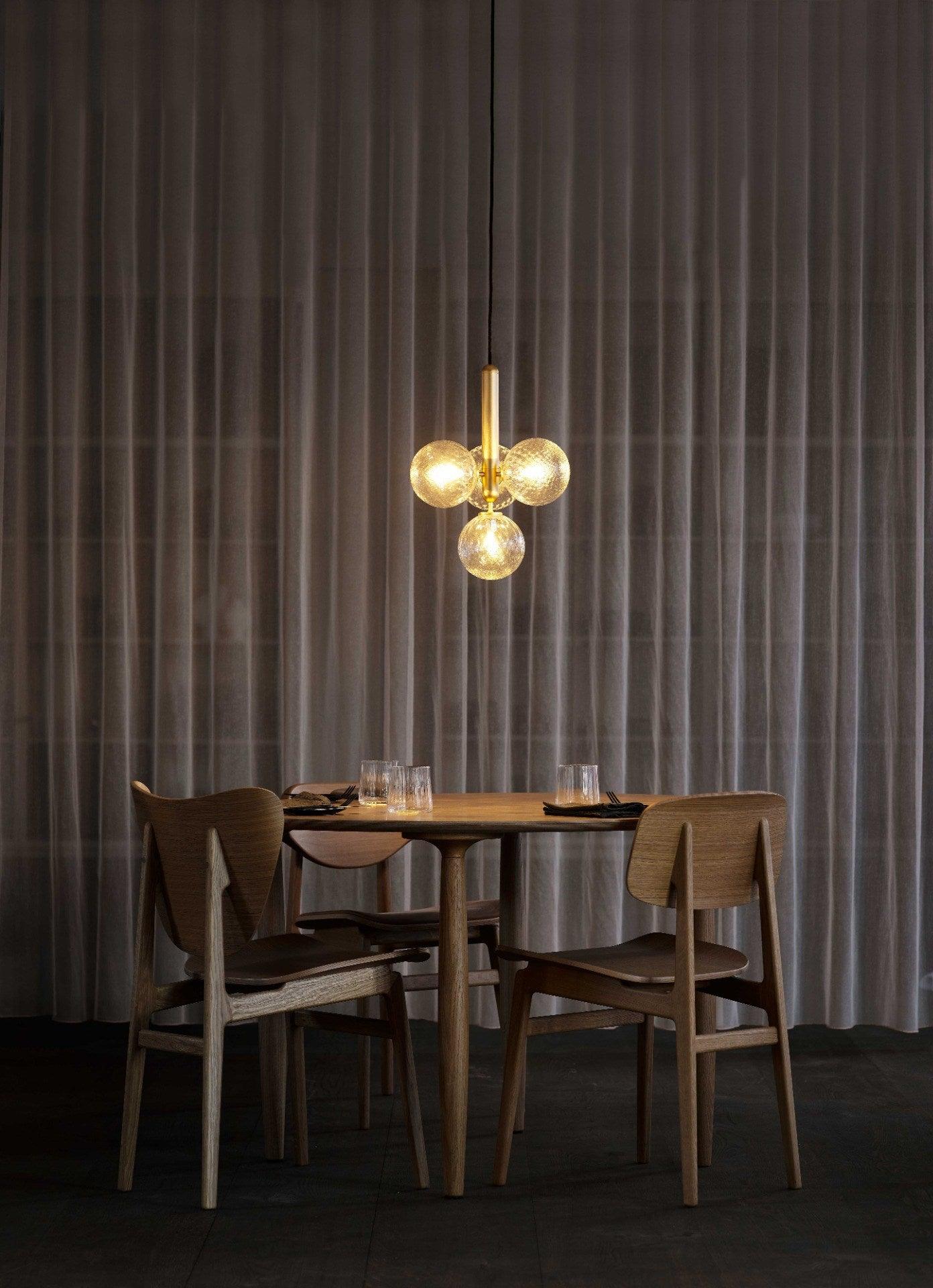 Lioraraya Glass Classic Industrial Pendant Light