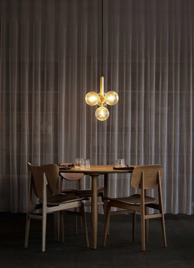 Lioraraya Glass Classic Industrial Pendant Light