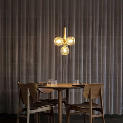 Lioraraya Glass Classic Industrial Pendant Light