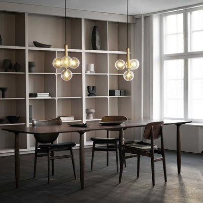 Lioraraya Glass Classic Industrial Pendant Light