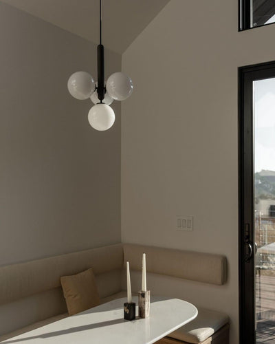 Lioraraya Glass Classic Industrial Pendant Light