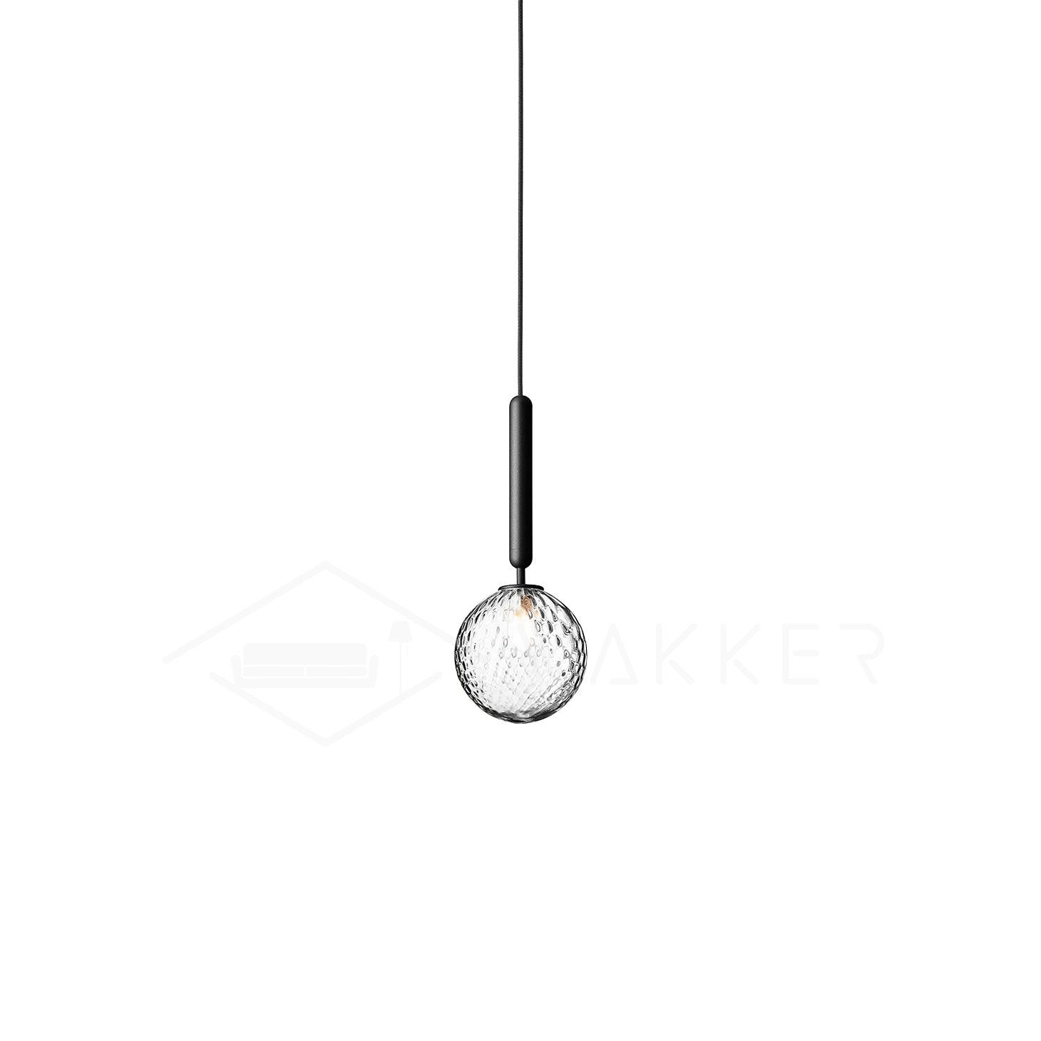 Lioraraya Glass Classic Industrial Pendant Light