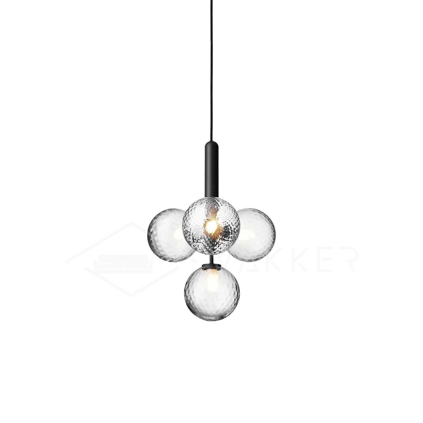 Lioraraya Glass Classic Industrial Pendant Light