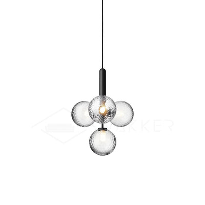 Lioraraya Glass Classic Industrial Pendant Light