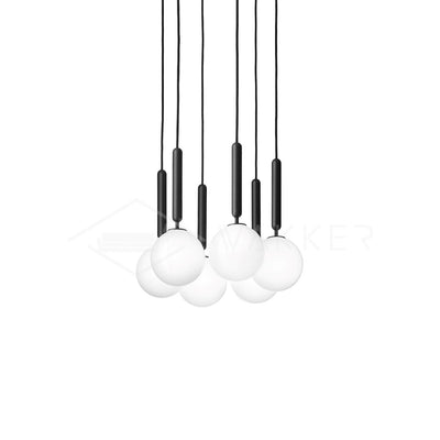 Lioraraya Glass Classic Industrial Pendant Light