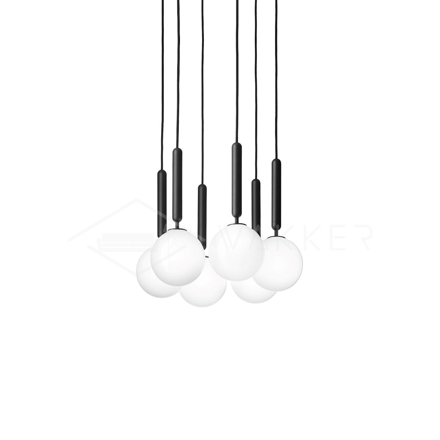 Lioraraya Glass Classic Industrial Pendant Light
