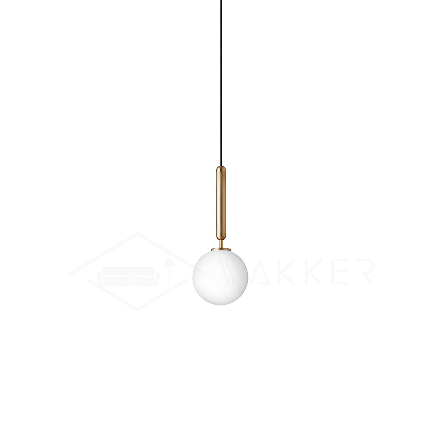 Lioraraya Glass Classic Industrial Pendant Light