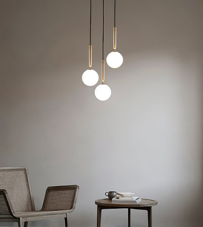 Lioraraya Glass Classic Industrial Pendant Light