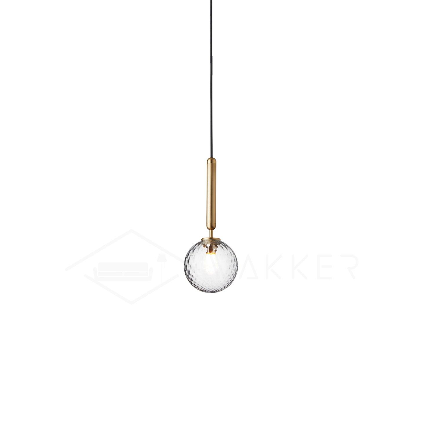 Lioraraya Glass Classic Industrial Pendant Light