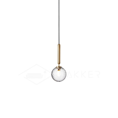 Lioraraya Glass Classic Industrial Pendant Light